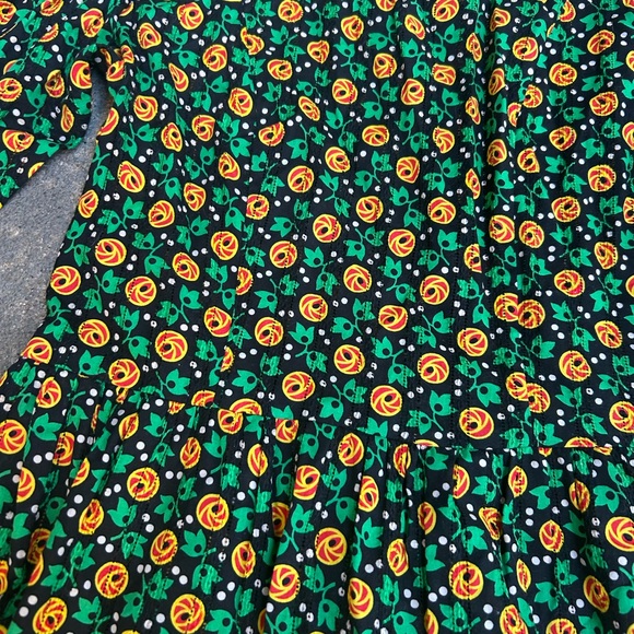 Batsheva Collared floral mini cotton dress - Picture 5 of 10